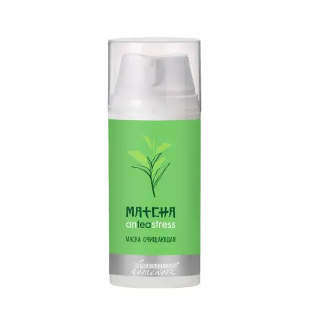 PREMIUM Маска очищающая для лица / MATCHA anTEAstress 100 мл - 1