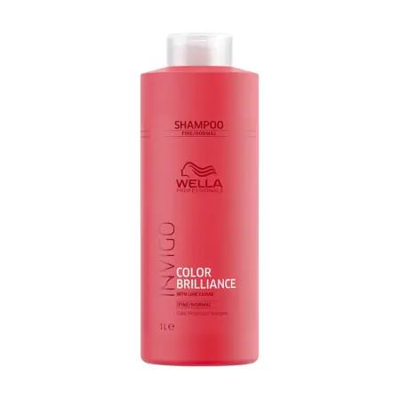 WELLA Шампунь для защиты цвета окрашенных нормальных и тонких волос / Brilliance 1000 мл - 1