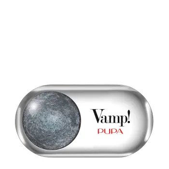 Тени запеченные сияющие, 308 антрацитово-серый / VAMP! WET&DRY 1 гр