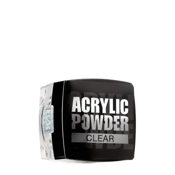 Пудра акриловая для моделирования ногтей, прозрачная / Р-6 Clear Premium Pack 15 мл
