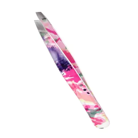 SILVER STAR Пинцет косой цветной / CLASSIC - 1