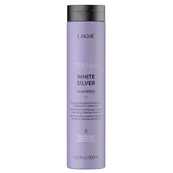 Шампунь тонирующий для нейтрализации желтого оттенка волос / WHITE SILVER SHAMPOO 300 мл