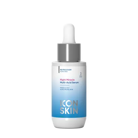 ICON SKIN Сыворотка ночная волшебная для лица / Re: Program Night Miracle Serum 30 мл - 1