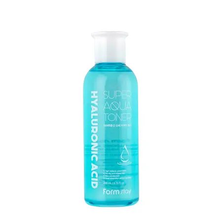 FARMSTAY Тонер интенсивно увлажняющий для лица с гиалуроновой кислотой / Hyaluronic Acid Super Aqua Toner 200 мл - 1