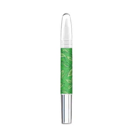 SOLOMEYA Гель 2в1 для укрепления ногтей и питания кутикулы, зеленый чай / Gel 2in1:Strengthen and Nourish with Green tea 2 мл - 1