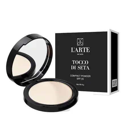 LARTE DEL BELLO Пудра компактная, тон 09 / TOCCO DI SETA 8 гр - 6