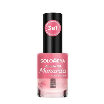 Масло для кутикулы и ногтей с натуральным экстрактом монарды / Cuticle Oil with natural extract Monandra 9 мл