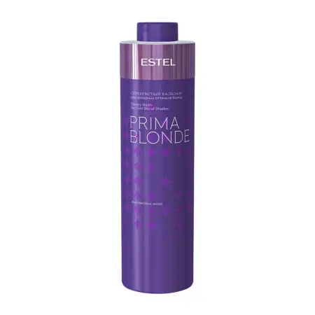 ESTEL PROFESSIONAL Бальзам серебристый для холодных оттенков блонд / PRIMA BLONDE 1000 мл - 1