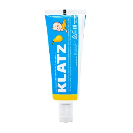 KLATZ Паста зубная для детей без фтора Большая груша / BABY 40 мл - 4