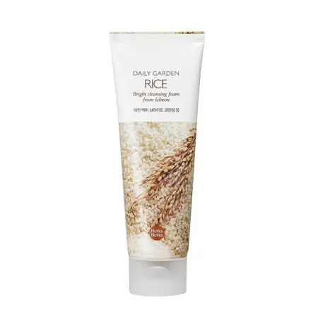 HOLIKA HOLIKA Пенка очищающая с рисом Дейли Гарден / Daily Garden Rice Bright cleansing foam from Icheon 120 мл - 1