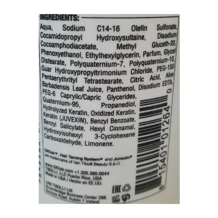 GKHAIR (GLOBAL КЕRATIN) Шампунь увлажняющий с защитой цвета волос / Moisturizing Shampoo Color Protection 300 мл - 2