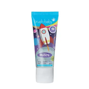 BRUSH-BABY Паста зубная детская от 3-х лет, черника / Brush Baby 50 мл, фото 1