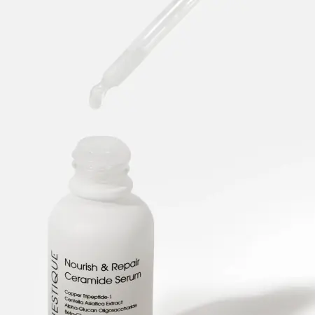 SKINJESTIQUE Сыворотка восстанавливающая с керамидами и трипептидом меди для лица / Nourish Repair 30 мл - 3