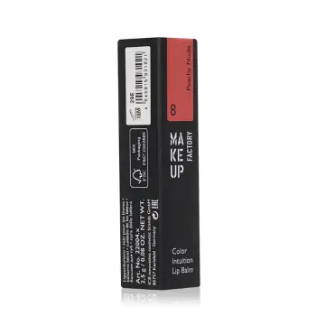 MAKE UP FACTORY Бальзам для губ, 8 персиковый нюд / Color Intuition Lip Balm 2,5 гр, фото 6