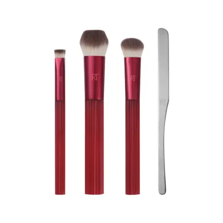 REAL TECHNIQUES Набор для макияжа / Real Techniques Solar Power Golden Hour Glow Base Set - 3