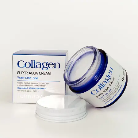FARMSTAY Крем суперувлажняющий для лица с коллагеном / COLLAGEN SUPER AQUA CREAM 80 мл - 3