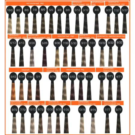 OLLIN PROFESSIONAL 9/0 крем-краска перманентная для волос, блондин / N-JOY 100 мл - 6