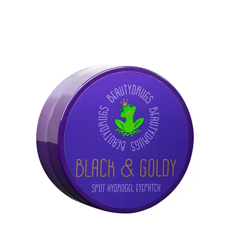 BEAUTYDRUGS Патчи для глаз с золотом и жемчугом / Black&Goldy Hydrogel Eyepatch 60 шт - 2
