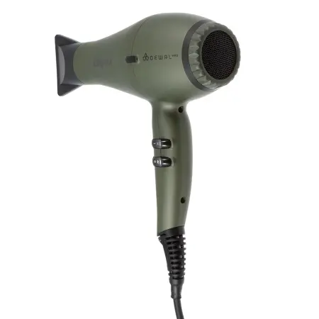 DEWAL PROFESSIONAL Фен Elegance оливковый, ионизация, 2 насадки, 2300 Вт - 3