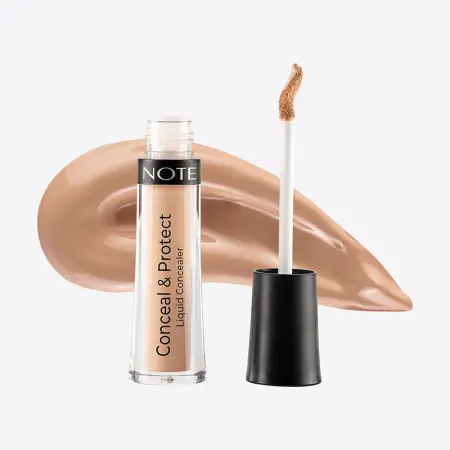 NOTE Консилер жидкий маскирующий защитный 09 / CONCEAL & PROTECT LIQUID CONCEALER 4,5 мл - 3
