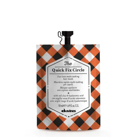 DAVINES SPA Маска супербыстрая многофункциональная для волос / The Quick Fix Circle 1 * 50 мл - 4