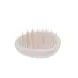 DEWAL BEAUTY Щетка массажная Прованс с пластиковым штифтом, овальная, пудровая, фото 2