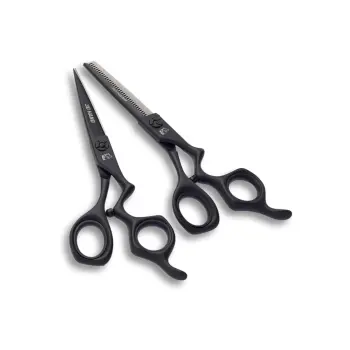 Набор ножниц Mustang Professional 3D HAND NP03 Черный 5,5 дюймов