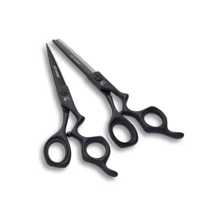 MUSTANG PROFESSIONAL (США) Набор ножниц Mustang Professional 3D HAND NP03 Черный 5,5 дюймов - 1