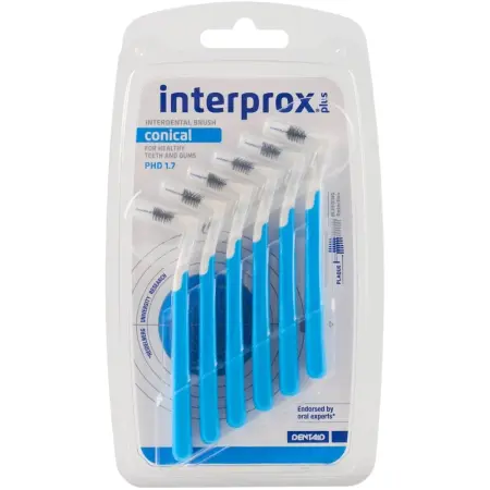 DENTAID Ершик межзубный Interprox Plus Conical 6 шт - 1