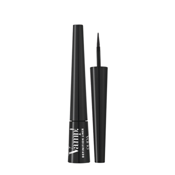 PUPA Подводка с фетровым аппликатором для глаз, 100 черный / VAMP! DEFINITION LINER 2,5 мл, фото 1