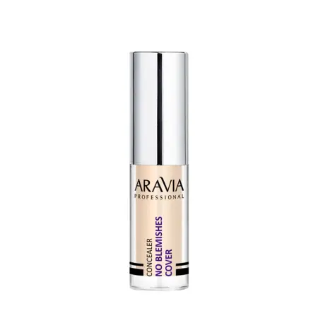 ARAVIA Professional Консилер стойкий водоотталкивающий для коррекции несовершенств, 03 / concealer NO BLEMISHES COVER 5 мл - 1