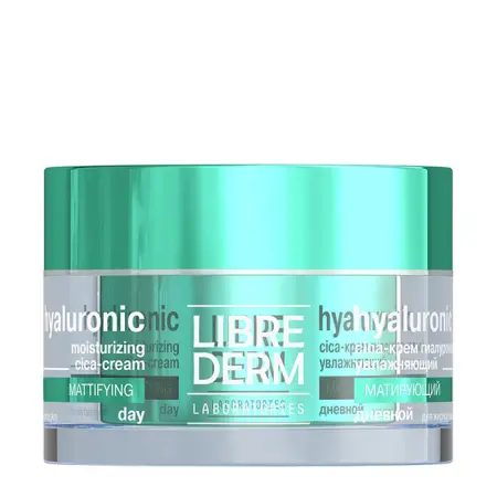 LIBREDERM Крем-cica дневной увлажняющий матирующий для жирной кожи / HYALURONIC 50 мл - 3