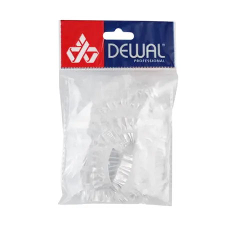 DEWAL PROFESSIONAL Наушники одноразовые для окрашивания, полиэтиленовые 100 шт - 1