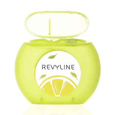 REVYLINE Нить зубная вощеная, полиэтилентерефталат с бамбуковым углем, лимон и мята / Perfect 30 м - 3