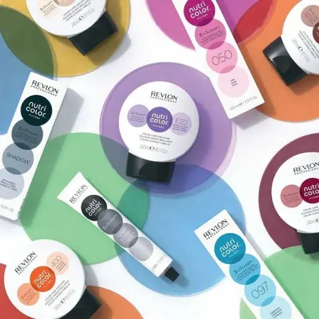 REVLON PROFESSIONAL 1002 крем-краска для волос без аммиака, светлая платина / Nutri Color Filters 240 мл - 6