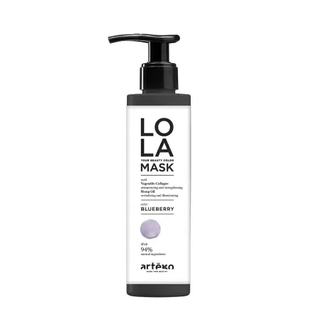 ARTEGO Маска оттеночная для волос, черника / LO LA MASK Blueberry 200 мл - 1