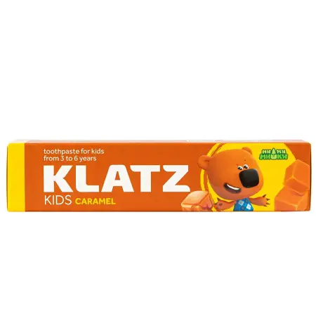 KLATZ Паста зубная Мимимишки карамель, без фтора / Klatz KIDS 40 мл - 5