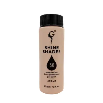 GERA Professional 5.0 гель-краситель для волос без аммиака / Shine Shades 60 мл, фото 2