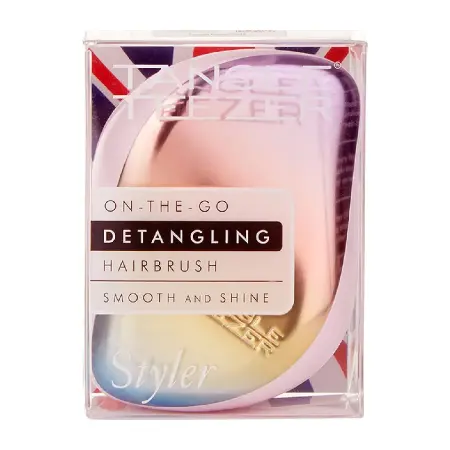 TANGLE TEEZER Расческа для волос / Compact Styler Pearlescent Matte - 4