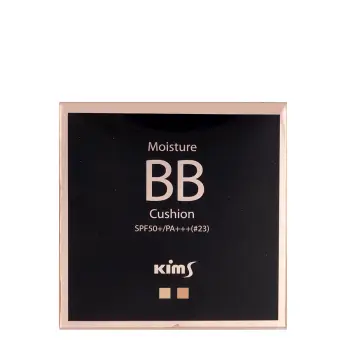 KIMS Средство тональное BB-кушон SPF50+/PA+++(#23, ), светло-бежевый / Moisture BB Cushion 2 х 15 гр, фото 3