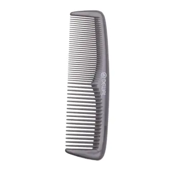 DEWAL PROFESSIONAL Расческа карманная Эконом (серая) 13 см, фото 2