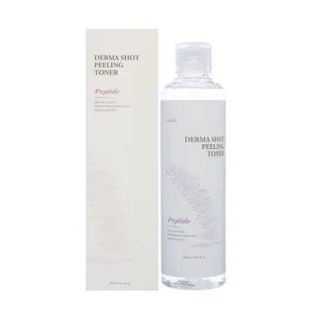 MED:B Тонер очищающий для лица с пептидами / Med B Derma Shot Peeling Toner Peptide 250 мл - 2