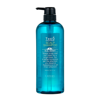 LEBEL Шампунь мужской многофункциональный Ледяная мята, для мужчин / THEO SCALP SHAMPOO ICE MINT 600 мл, фото 1