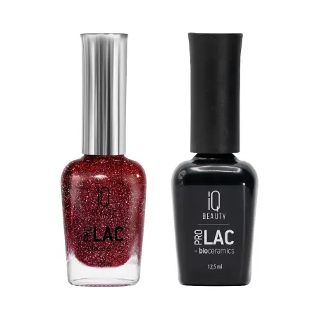 IQ BEAUTY 140 лак для ногтей укрепляющий с биокерамикой / Nail Polish PROLAC+bioceramics 12,5 мл - 3