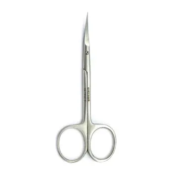 METZGER Ножницы для кожи CS-1/8(2)-D (CVD), изогнутые матовые, фото 3