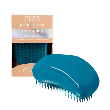 TANGLE TEEZER Расческа для волос / The Original Plant Brush Deep Sea Blue - 4