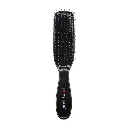 I LOVE MY HAIR Щетка парикмахерская для волос Spider Classic 1501, черная глянцевая M - 1