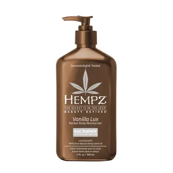 Молочко увлажняющее для тела Люкс Ваниль / Hempz Beauty Actives Vanilla Lux Herbal Body Moisturizer 500 мл