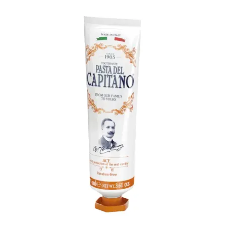 PASTA DEL CAPITANO Паста зубная с комплексом витаминов A,C,E / 1905 Vitamins ACE 75 мл - 1