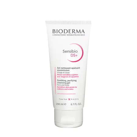 BIODERMA Гель очищающий сенсибио / DS+ 200 мл - 1